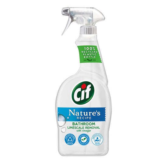 Cif Bathroom Limescale Remover with Vinegar 750ml - Case of 6