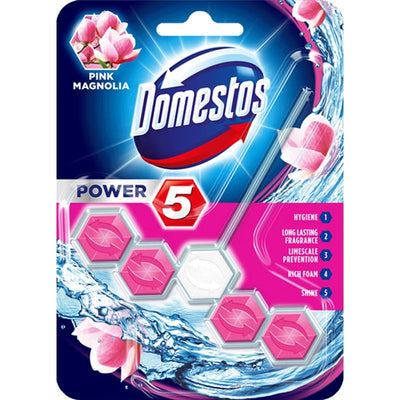 Domestos Rim Block Power Pink 55g - Case of 9