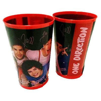 One Direction Red Tumblers 350ml 2 Pack