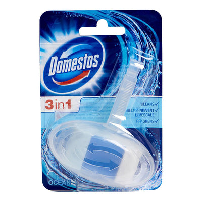 Domestos Rim Block 3 in 1 Atlantic Ocean 40g - Case of 12