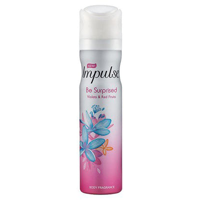 Impulse Ladies Deodorant Body Spray Be Surprised 75ml - Case of 6