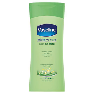 Vaseline Body Lotion Intensive Care Aloe Soothe 200ml - Case of 6