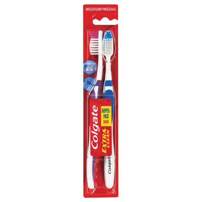Colgate Toothbrush Extra Clean Twin Pack - Tray of 12