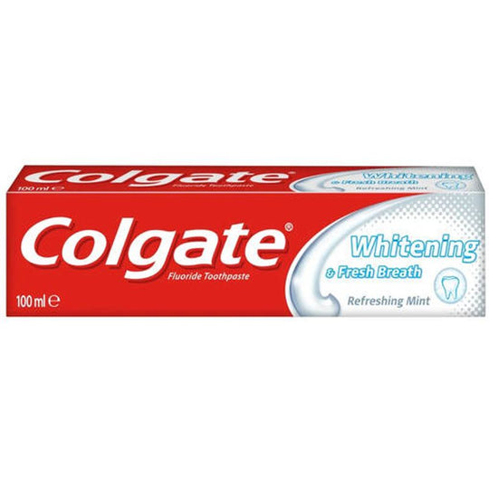 Colgate Toothpaste Whitening & Fresh Breath 100ml - Case of 12