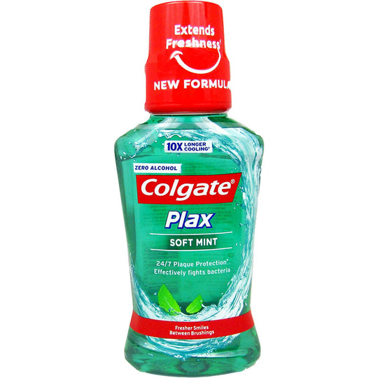 Colgate Plax Mouthwash Soft Mint 250ml - Case of 6