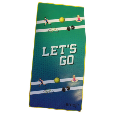 Emoji Microfibre Sports Towel