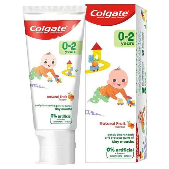 Colgate Kids Toothpaste Natural Mild Fruit 50ml - Case of 12