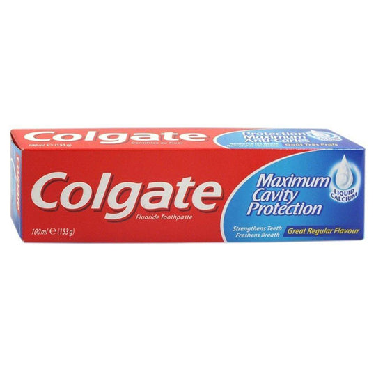 Colgate Toothpaste Regular Maximum Cavity Protection 100ml - Case of 12