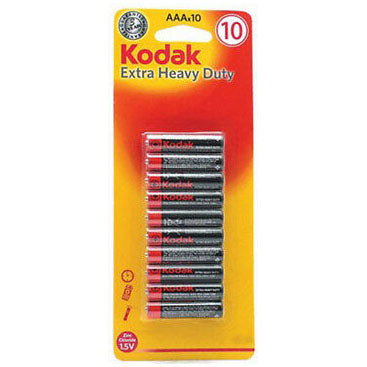 Kodak AAA Battery 10 Pack - Case of 20