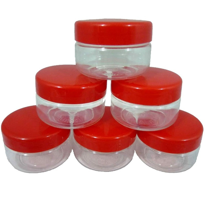 Sunpet Food Storage Containers Round 150ml 6 Pack - Case of 8 Wholesale