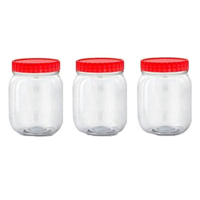 Sunpet Food Storage Containers Round 500ml 3 Pack