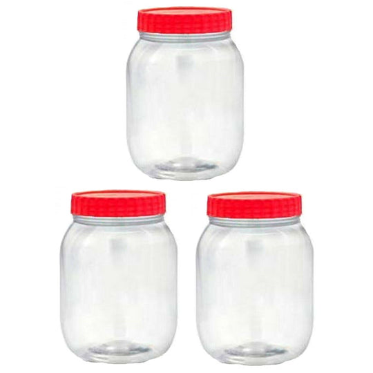 Sunpet Food Storage Containers Round 750ml 3 Pack- Case of 6