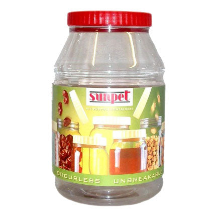 Sunpet Food Storage Containers Round 6000ml - Case of 3