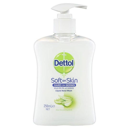 Dettol Antibacterial Hand Wash Aloe Pump 250ml