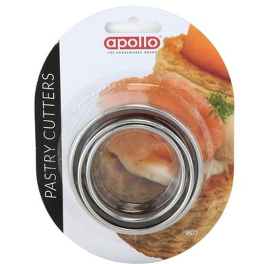 Apollo Biscuit Cutters Round 3 Pack