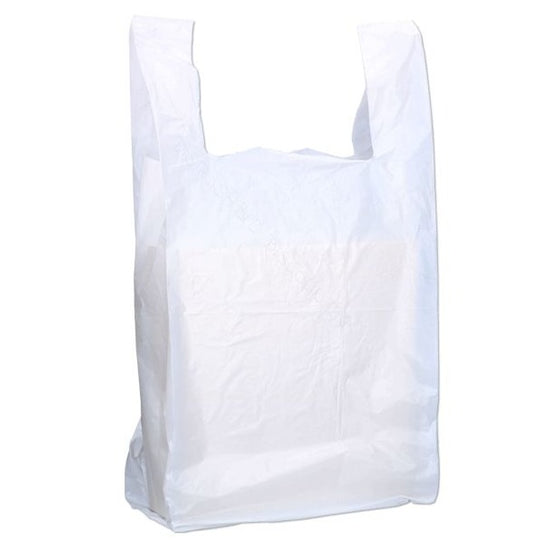 Vest Carrier Bags Tshirt White