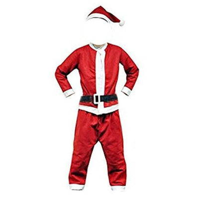 Youth / Ladies Size Santa Running Suit Fancy Dress Costume