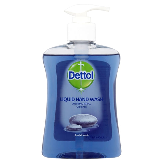 Dettol Antibacterial Hand Wash Sea Mineral 250ml - Case of 6