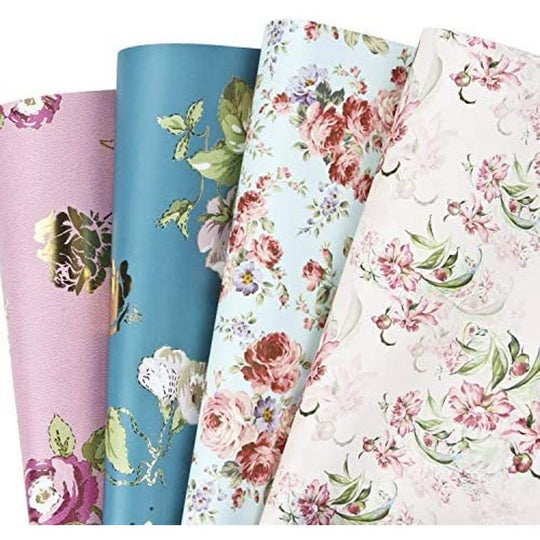 Floral Gift Wrap 2m x 70cm