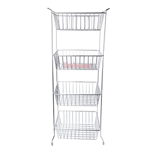 Rectangular vegetable Rack 4 Tier