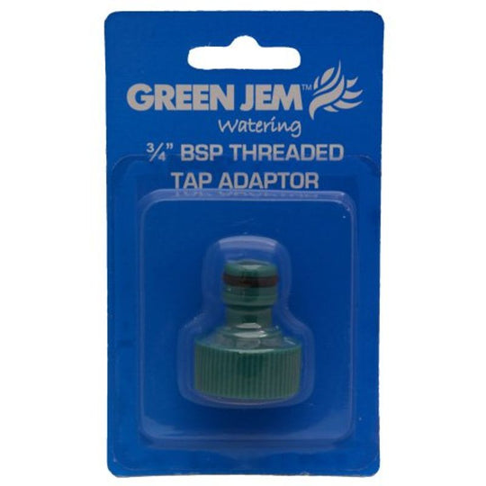 Green Jem Threaded Tap Connector 3/4'' BSP