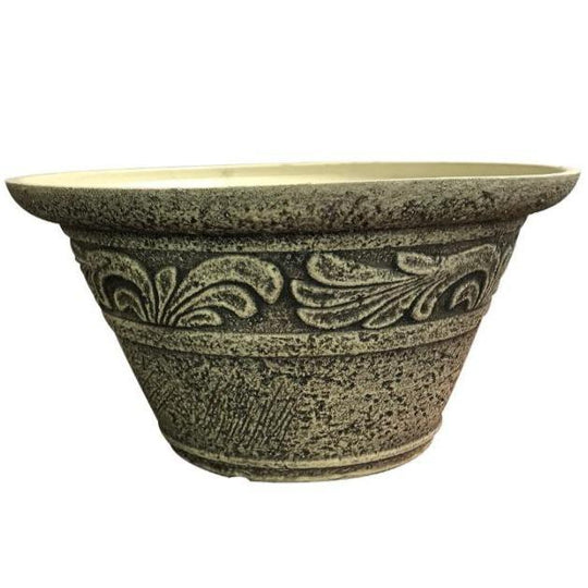 Hinkley Round Planter 30cm Sandstone