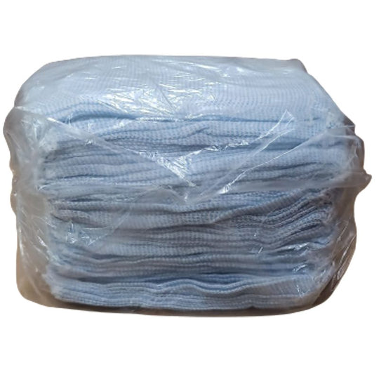 Professional Heavy Duty Fibre Janitorial Cleaning Cloth Blue Diamond Large 100 Extra Value Pack