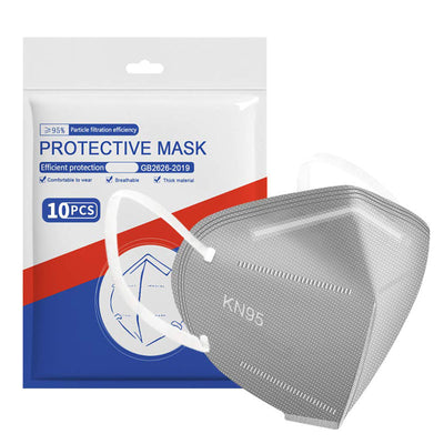 KN95 Face Masks Elastic Earloops 10 Pack