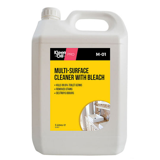 Kleen Off Pro Multi-Surface Cleaner with Bleach 5 Litre