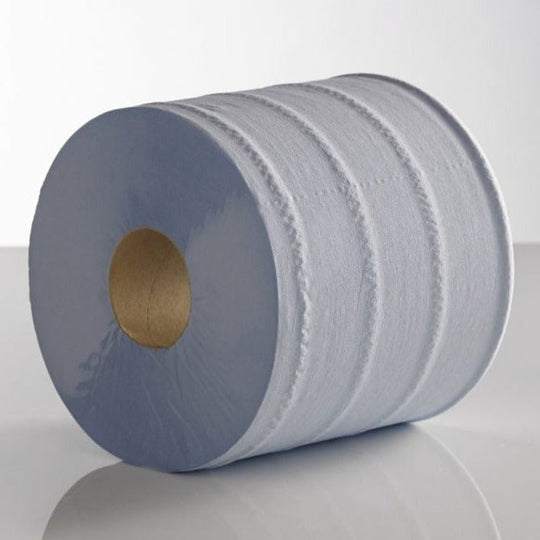 Pallet Deal : 77 x Sirius Blue Centrefeed Paper Tissue 6 Roll Pack 150m
