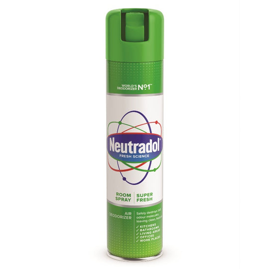 Neutradol Room Spray Odour Destroyer Super Fresh 300ml - Case of 12