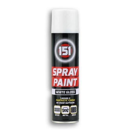 151 Spray Paint White Gloss 250ml