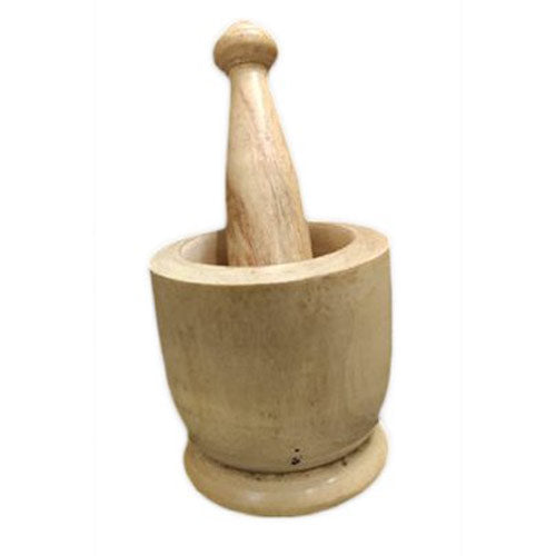 Wooden Pestle & Mortar