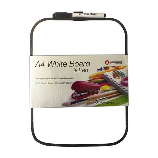 A4 whiteboard with Pen
