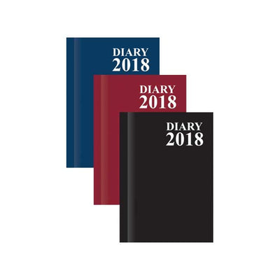 A6 Page a Day Diary 2018