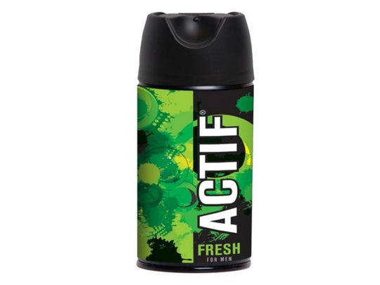 Actif Fresh mens 150ml deodorant body spray