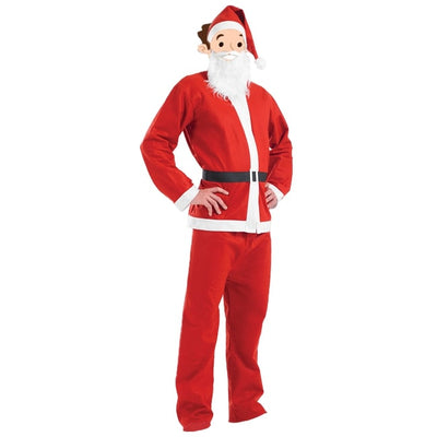 Adult's Santa Suit Fancy Dress Costume