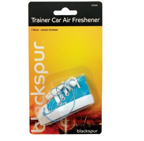 Trainer Car Freshener Blue Ocean Breeze