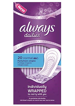 Always Normal Dailies Pantyliners