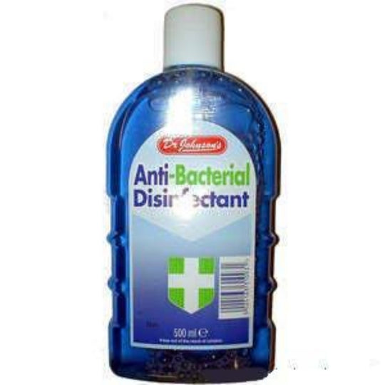 Antiseptic Disinfectant 500ml Anti-Bacterial blue
