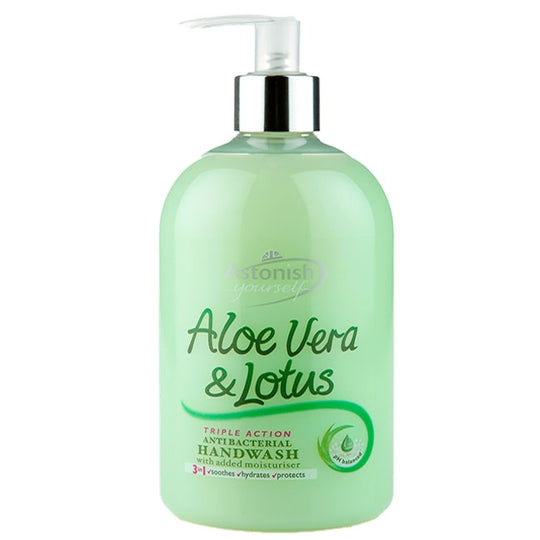 Astonish Antibacterial Handwash Aloe Vera & Lotus 500ml