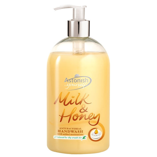 Astonish Antibacterial Handwash Milk & Honey 500ml
