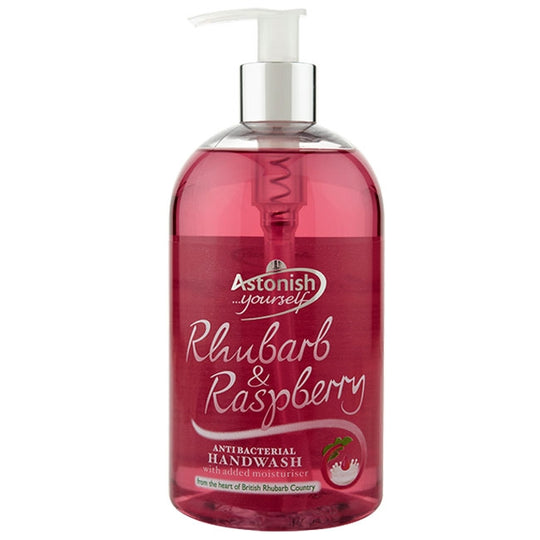 Astonish Antibacterial Handwash Rhubarb & Rasberry 500ml