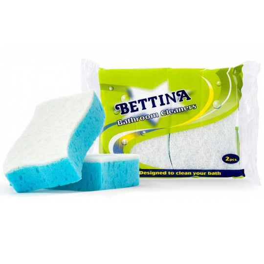 Bettina Sponge Bathroom Cleaners Twin Pack