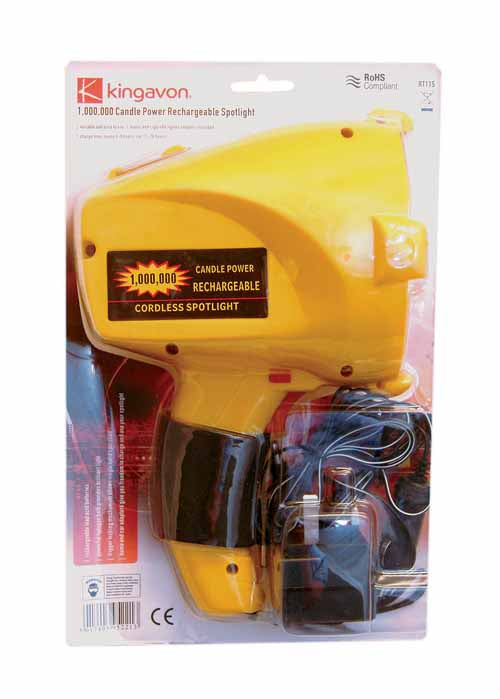 1,000,000  Rechargeable Cordless Spotlight