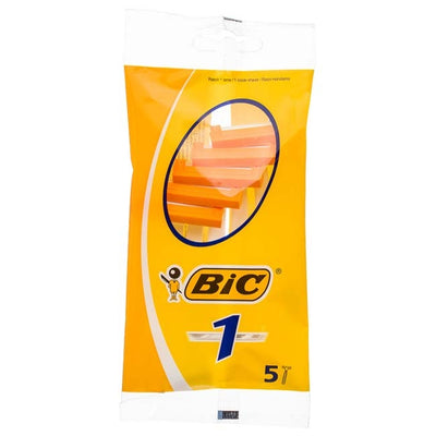 BiC 1 Classic Disposable Razors 5 Pack