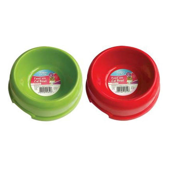 Plastic Cat Bowl