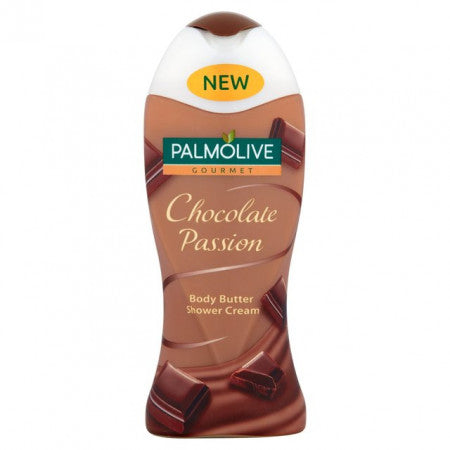 Palmolive Gourmet Shower Cream Gel Body Butter Chocolate Passion 250ml - Case of 12