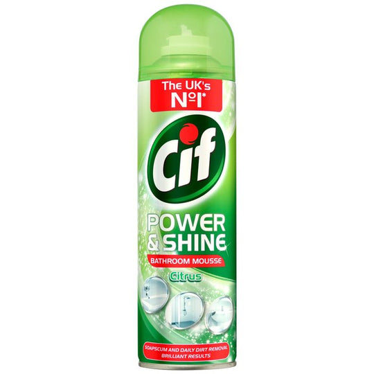 Cif Power & Shine Bathroom Mousse Citrus 500ml