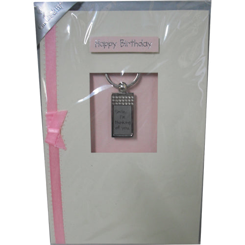 Birthday Card with Keyring